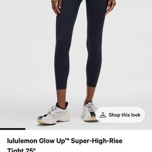 lululemon glow up Navy Super-High-Rise Leggings